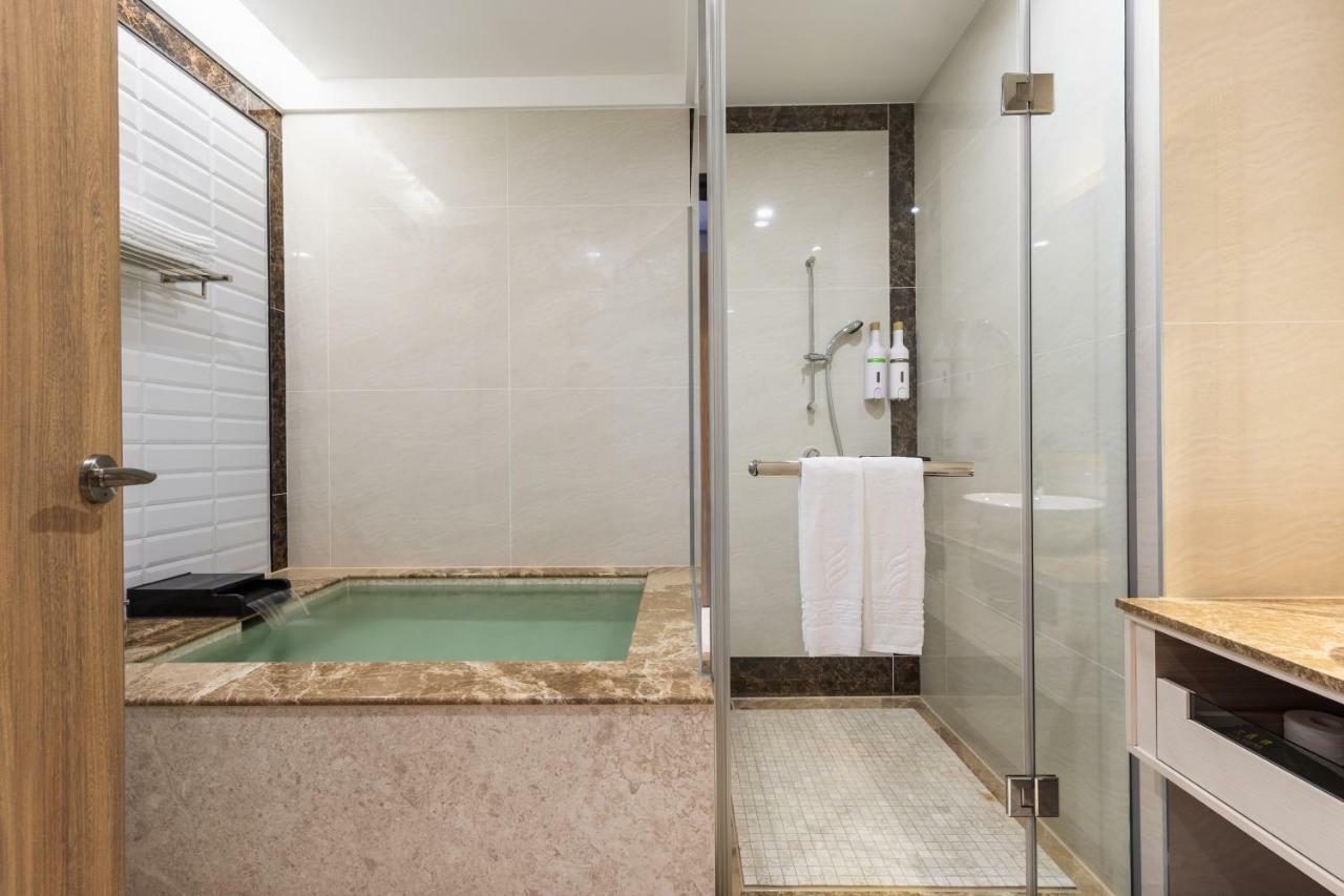 Chuang-Tang Spring Spa Hotel Csiaohszi Kültér fotó
